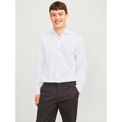 Abbildung von Jack &amp; Jones Hemd, Herren, Größe: Medium, Bright white