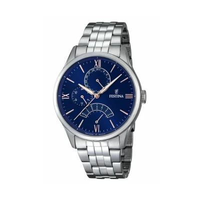 Abbildung von Festina Retro Chronograph, Herren, Größe: One Size, Blue