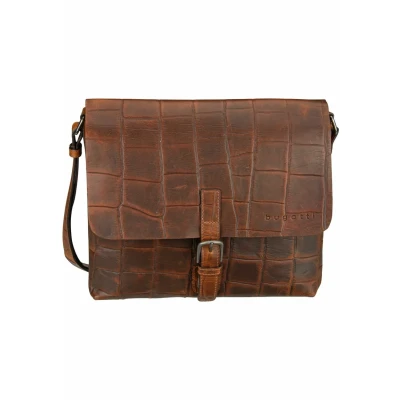 Abbildung von bugatti Nevio Messenger Umhängetasche, Damen, Größe: One Size, Cognac