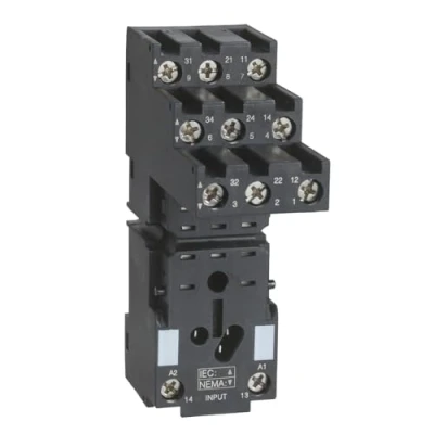 Abbildung von Schneider Electric RXZE2S108M, 1 Stück(e), Schwarz, 27 mm