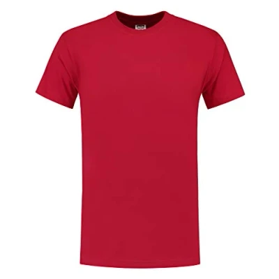 Abbildung von Tricorp 101002 Casual T Shirt, 100% Gekämmte Baumwolle, 190g/m², Rot, Größe 7XL