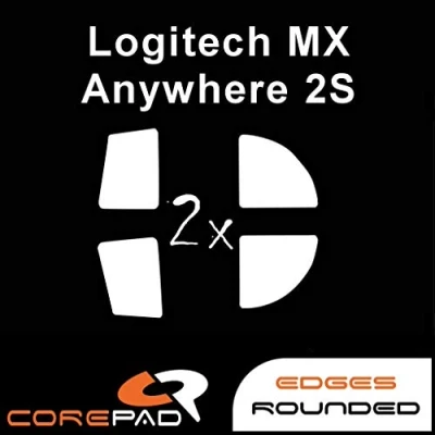 Abbildung von Corepad Skatez PRO 153 Ersatz Mausfüße kompatibel mit Logitech MX Anywhere 2S