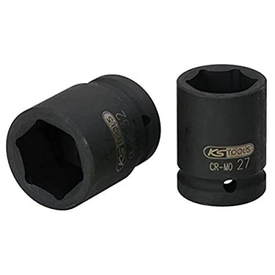 Abbildung von KS TOOLS 515.1722 Kraft Stecknuss 58 22,0 25 (1&quot;) Sechskant