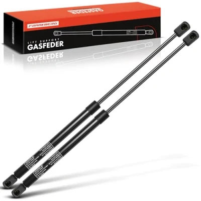 Abbildung von Frankberg 2x Gasfeder Dämpfer Heckklappe Kompatibel mit 206 CC 2D Cabriolet 2000 2008 Replace# 9637115080