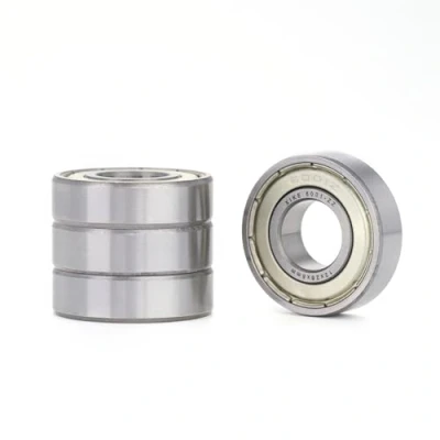 Abbildung von XiKe 4 Stück 6001ZZ Kugellager 12x28x8mm Chromstahl und Vorgeschmiert, 6001 2Z Rillenkugellager mit Metall Doppeldichtungen.