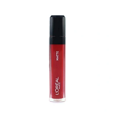 Abbildung von L&#039;Oréal Paris L&#039;Oreal Lippen Make up Le Gloss Matte, 402 forgive my sin/Lip für volle und gepflegte bis zu 5h, 1er Pack