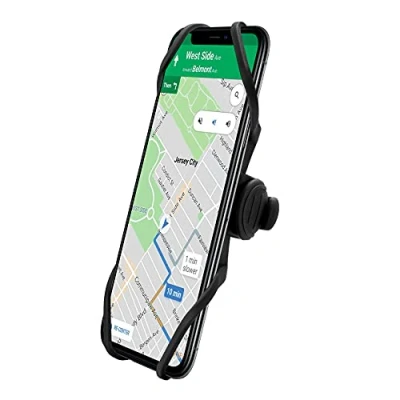 Abbildung von Celly Swipe Handyhalterung Fahrrad Stem schwarz