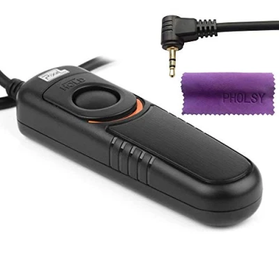 Abbildung von Pixel RC201/E3 Kamera Fernauslöser Kompatibel mit Canon EOS R R6 RP 90D 250D 200D Olympus EM1X EM1 III EM5 Fuji XT3 XT4 XT30 wie RS 60E3