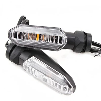 Abbildung von LED Blinker für Honda NC700 NC750 S/X CTX700 DCT MSX125 Grom CRF250L CRF300L Motorrad Front/Hinten 1 Paar (transparent)