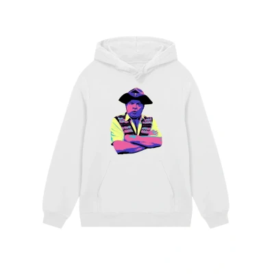 Abbildung von F4NT4STIC TV Times Benny HILL IN Character POP ART Kapuzenpullover offwhite, Herren, Größe: 3XL, Off/white