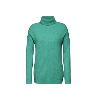 Abbildung von Cecil MIT Rollkragen Strickpullover, Damen, Größe: Medium, Grün