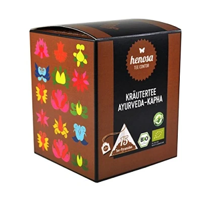 Abbildung von Bio Kräutertee &quot;Ayurveda Kapha&quot; Box 15 Tee Pyramiden