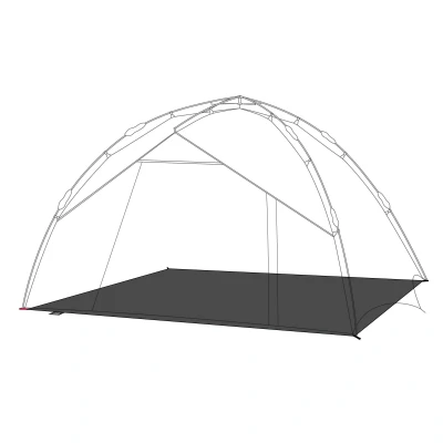 Abbildung von Bodenplane qeedo Quick Ash Groundsheet