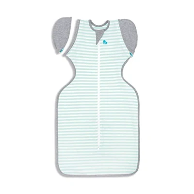 Abbildung von Love To Dream Baby Pucksack, XL (11 14kg), idealer Stoff für Moderate Temperaturen (20 24C), Arme hoch Position, Anzug, Doppelter Reißverschluss einfache Windelwechsel, Mintgrün