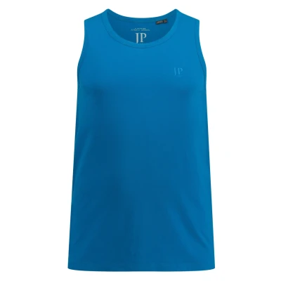 Abbildung von JP1880 Basic TANK ÄRMELLOS Rundhals Unterhemd/shirt, Herren, Größe: 8XL, Tiefseeblau
