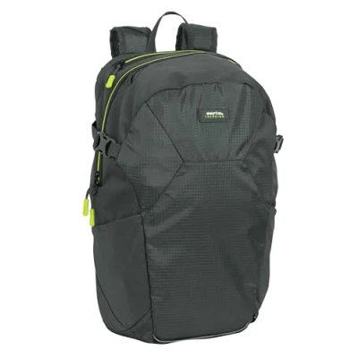 Abbildung von Safta Bergrucksack, 19 l, Trekkingrucksack, ideal für verschiedene Altersgruppen, bequem und vielseitig, Qualität Widerstandsfähigkeit, 27 x 15 46 cm, grau, Estándar, Casual