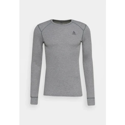 Abbildung von Odlo CREW NECK Unterhemd/shirt, Herren, Größe: 4XL, steel grey melange