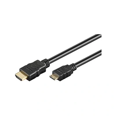 Abbildung von Goobay 1m High Speed HDMI Kabel mit Ethernet [Full HD (1080p), vergoldete Kontakte, ARC]