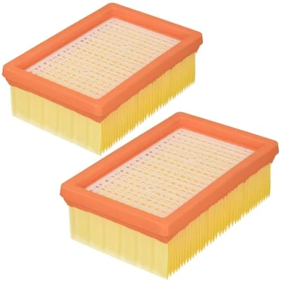 Abbildung von McFilter Ersatzfilter Lamellenfilter geeignet, Alternative für Kärcher Filter 2.863 005.0