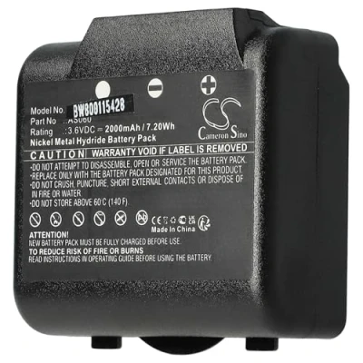 Abbildung von vhbw Akku Ersatz für IMET AS083, AS060 Industrie Funkfernsteuerung Fernbedienung (2000 mAh, 3,6 V, NiMH) Schwarz