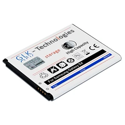 Abbildung von GLK Technologies High Power Ersatzakku kompatibel mit Samsung Galaxy S4 EB B600BE, Original Battery, accu, 2900 mAh Akku, NEU Smartphone Akku 2600