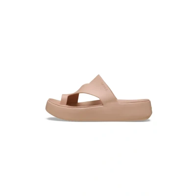 Abbildung von Crocs Herren Getaway Platform Toe Loop Sandalen, Pink Caramel, 42/43 EU
