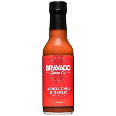 Abbildung von Bravado Spice Co. Hot Sauce Arbol Chili &amp; Garlic, 148 ml Scharfe Soße mit würzigem Knoblauchgeschmack
