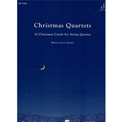 Abbildung von Christmas Quartets: 10 Carols. Streichquartett. Partitur und Stimmen.