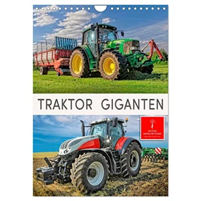 Abbildung von Traktor Giganten (Wandkalender 2025 DIN A4 hoch), CALVENDO Monatskalender