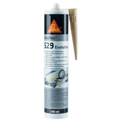 Abbildung von Sika Dichtstoff Sikaflex 529 Evolution Ocker ideal für Karosserieabdichtungen lösemittelfrei 290 ml