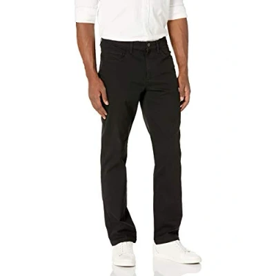 Abbildung von Amazon Essentials Herren 5 Pocket Chinohose, Komfortabler Stretch, Gerade Geschnitten (Früher Goodthreads), Schwarz, 34W / 33L