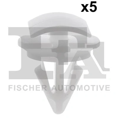 Abbildung von FA1 11 40078.5 Clip, Zier /Schutzleiste weiß VOLKSWAGEN: Tiguan I, Passat B7 Limousine, Polo V Schrägheck, SKODA: Rapid Spaceback, SEAT: Arona