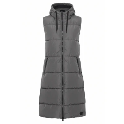 Abbildung von Oxmo Oxsolice Weste, Damen, Größe: Large, Pewter