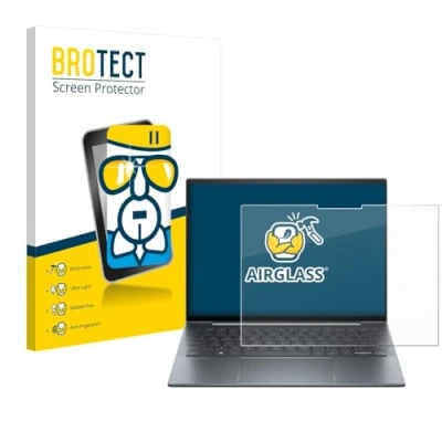 Abbildung von BROTECT Schutzglas für HP Dragonfly G4 Non Touch Schutzfolie Panzer Folie Glas [Extrem Kratzfest 9H, Anti Fingerprint, Ultra Transparent]