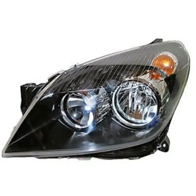 Abbildung von ABAKUS 442 1140L LD EM Scheinwerfer links H1, H7 gelb mit Blinklicht Stellmotor für LWR P14.5s, PX26d OPEL: Astra H Schrägheck, GTC