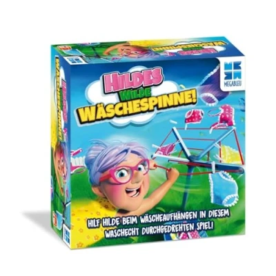 Abbildung von MEGABLEU Spiel, Kinderspiel Hildes wilde Wäschespinne