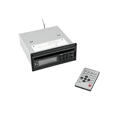 Abbildung von OMNITRONIC MOM 10BT4 CD Player mit USB &amp; SD /MP3 Einbaumodul Kartensteckplatz und Anschluss