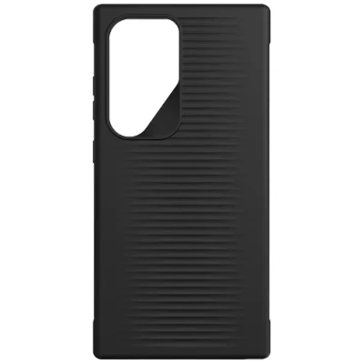 Abbildung von Samsung Galaxy S24 Ultra Hülle Silikon ZAGG Soft Case/Backcover Handyhülle Schwarz Shockproof/Stoßfest