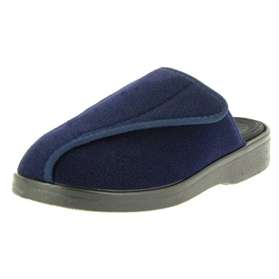 Abbildung von Florett Hausschuh, Damen, Größe: 43, Blau Schuhe