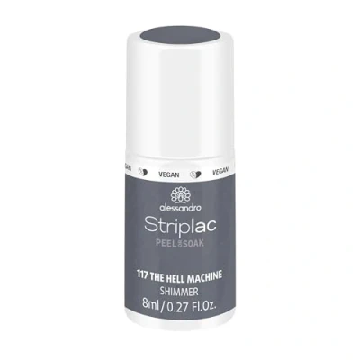 Abbildung von alessandro Striplac UV Nagellack The Hell Machine Schonend und langanhaltend Einfache Entfernung dank Peel Off Technologie Vegan tierversuchsfrei 8 ml
