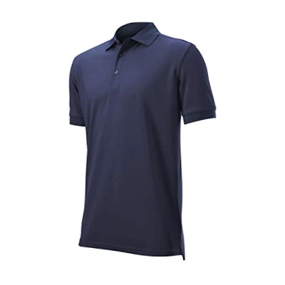 Abbildung von WILSON STAFF Herren Golf Poloshirt, AUTHENTIC POLO, Polyester, Blau, L