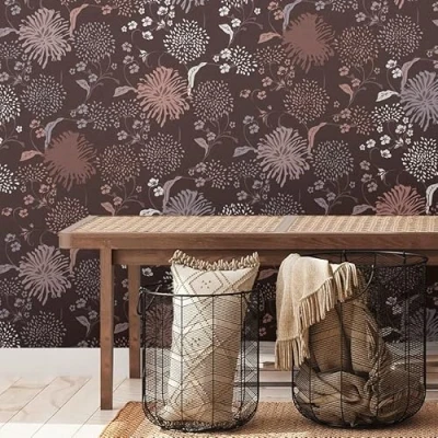 Abbildung von living walls Vliestapete &quot;House of Turnowsky Designer Blumentapete&quot;, matt, extravagant Kunst Floral verspielt