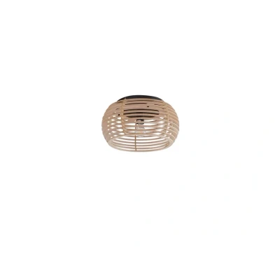 Abbildung von Lindby Deckenleuchte Ediz, 1 flammig, E27, Holz, Ø 44,4 cm