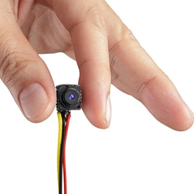 Abbildung von GEREE Kamera 800TVL NTSC/PAL Mini CCTV Monitor Video Audio versteckte Spionagekamera Lochofen für Sicherheitsüberwachung