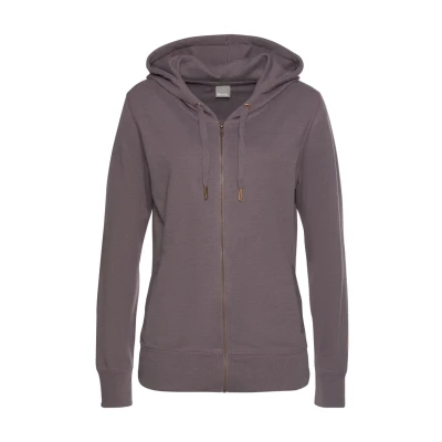 Abbildung von Bench Sweatjacke mauvemeliert, Damen, Größe: 32/34, Mauve meliert
