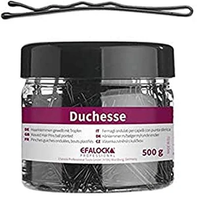 Abbildung von Efalock Professional Duchesse Haarklemme, 5 cm, 500 g, schwarz