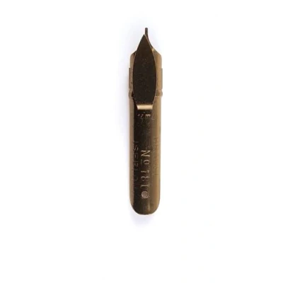 Abbildung von Brause 158005B Packung mit 15 Banzugfedern 0,5mm, abgeschrägter Spitze und Reservoir für die westliche Kalligrafie, ideal Kalligraphie, 1 Box