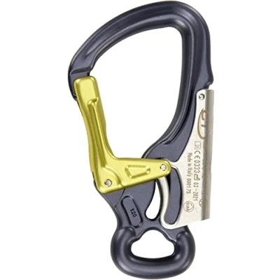 Abbildung von Climbing Technology K Advance Karabinerhaken, Anthrazit/Limette, Einheitsgröße