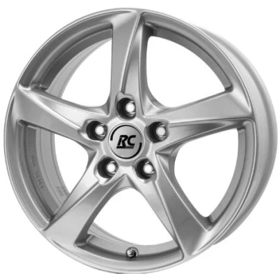 Abbildung von RC Design 5 loch 15Zoll 114mm Alufelge RC30 Kristallsilber lackiert 0620071086 Felge