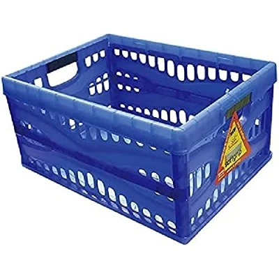 Abbildung von neoLab 8 1205 Klappbox mit Flaschenhalter, 35 L, Plastik